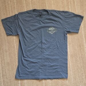 Salt Life Blue Short Sleeve Tee